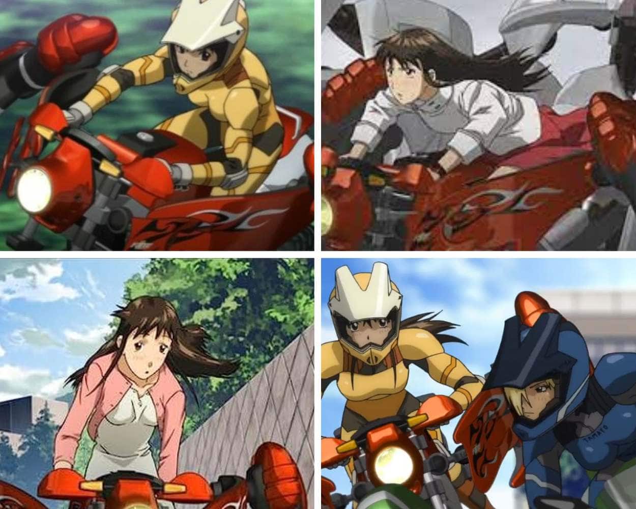 RideBack the ballet and motorcycle hybrid anime