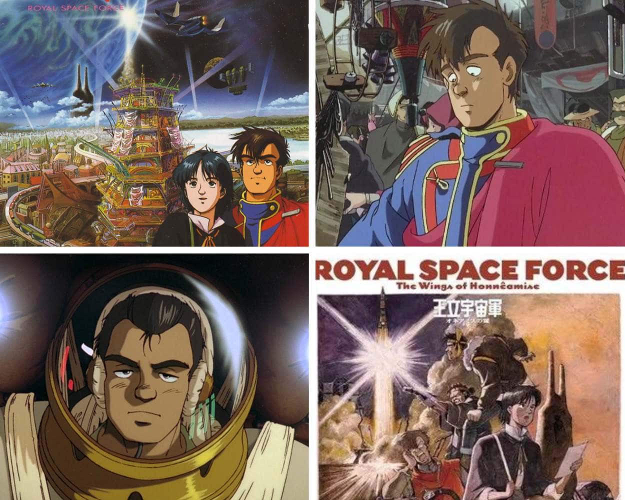 Shiro looking at the rocket launch in Royal Space Force The Wings of Honnêamise