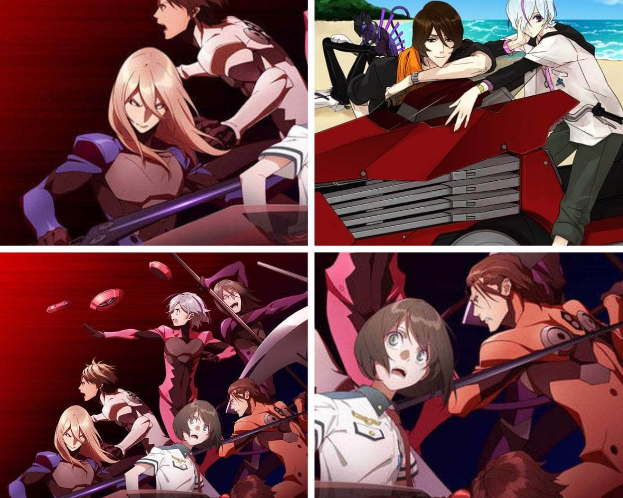 Scared Rider Xechs the motorcycle otome adaptation