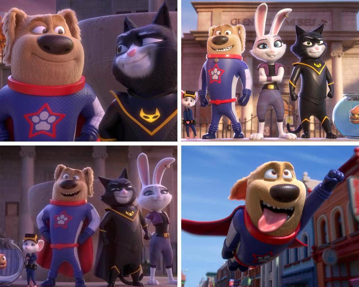 StarDog and TurboCat 2019 - British animated film about astronaut dog and superhero cat