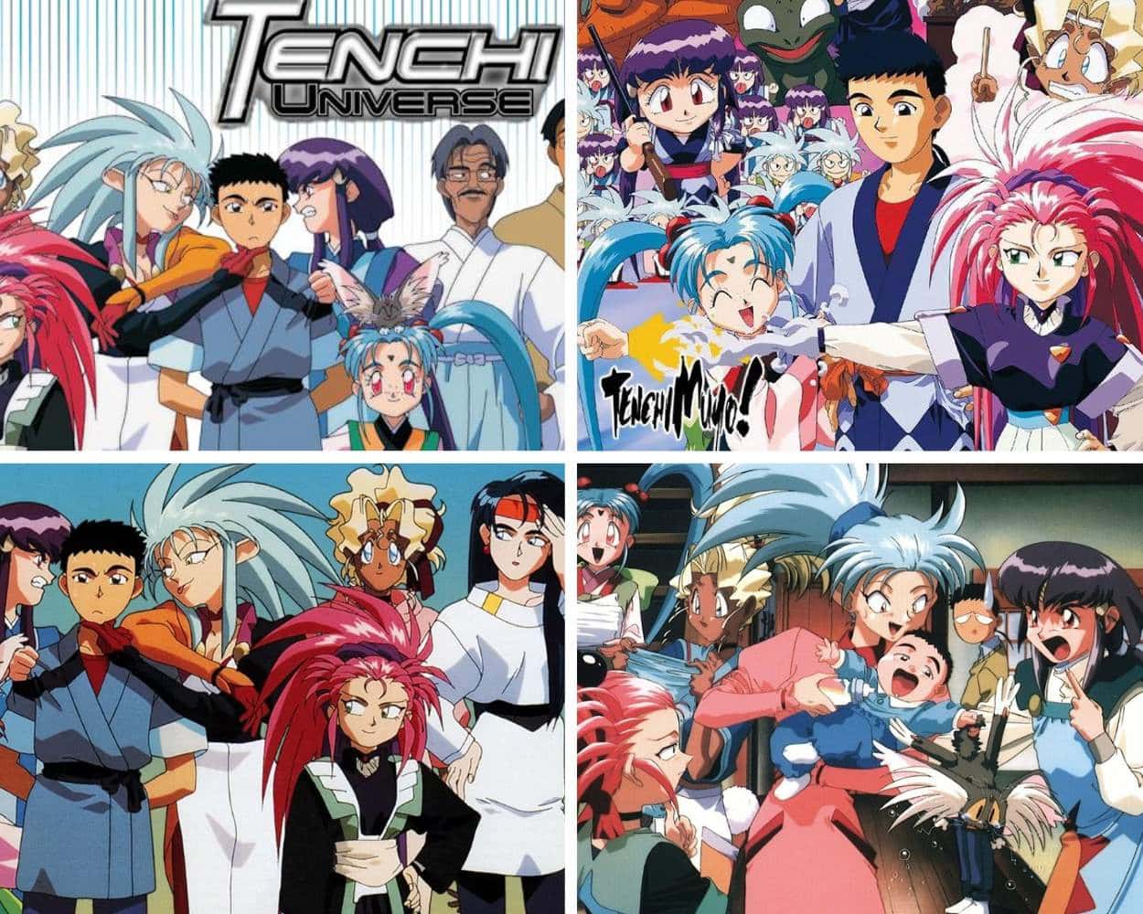 Tenchi Muyo the harem space anime
