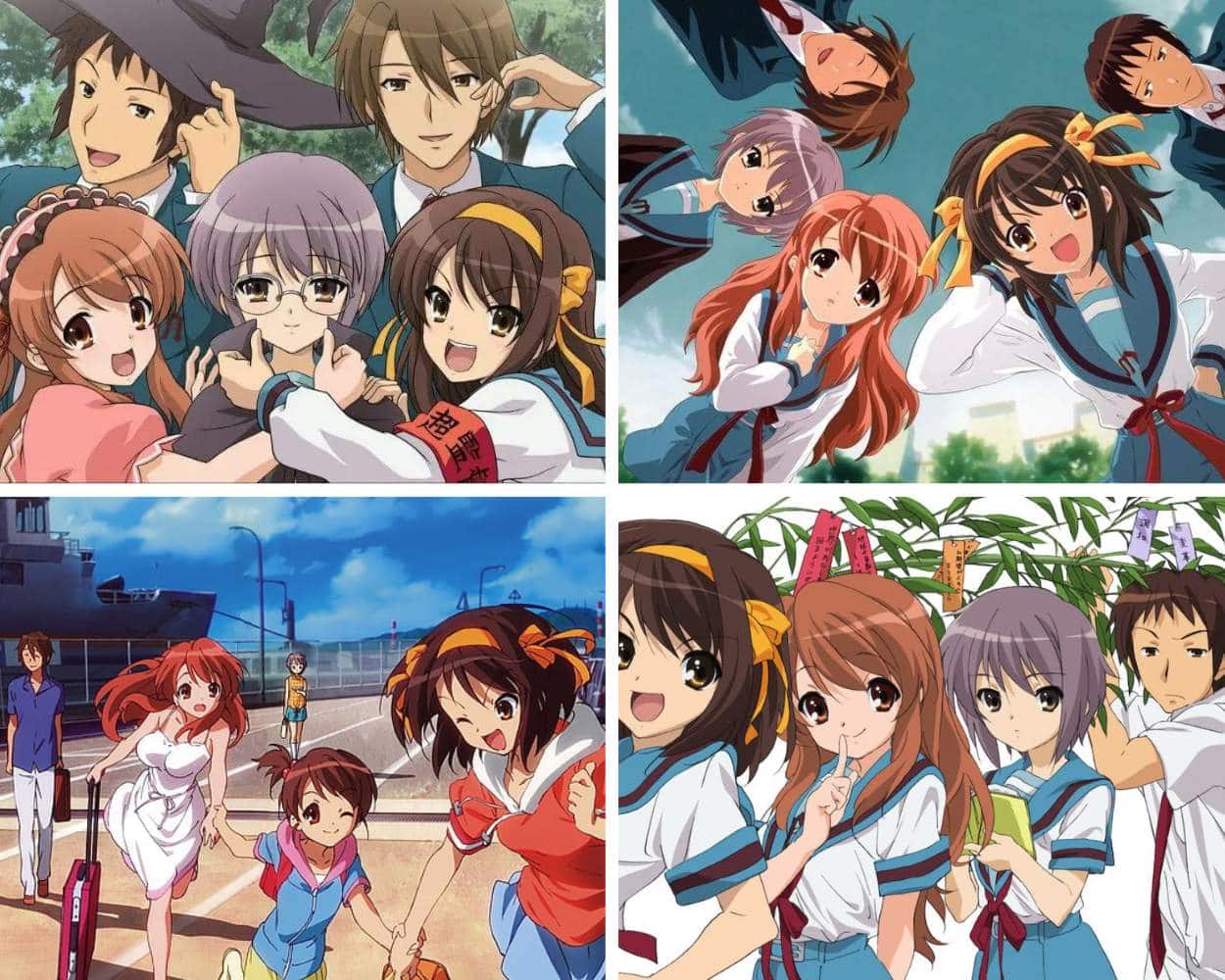 The Melancholy of Haruhi Suzumiya anime time travel