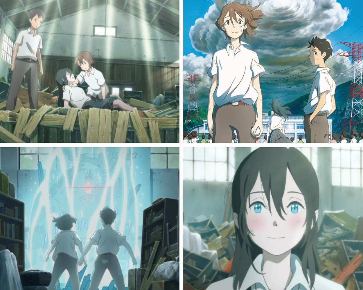 Typhoon Noruda the supernatural storm anime film