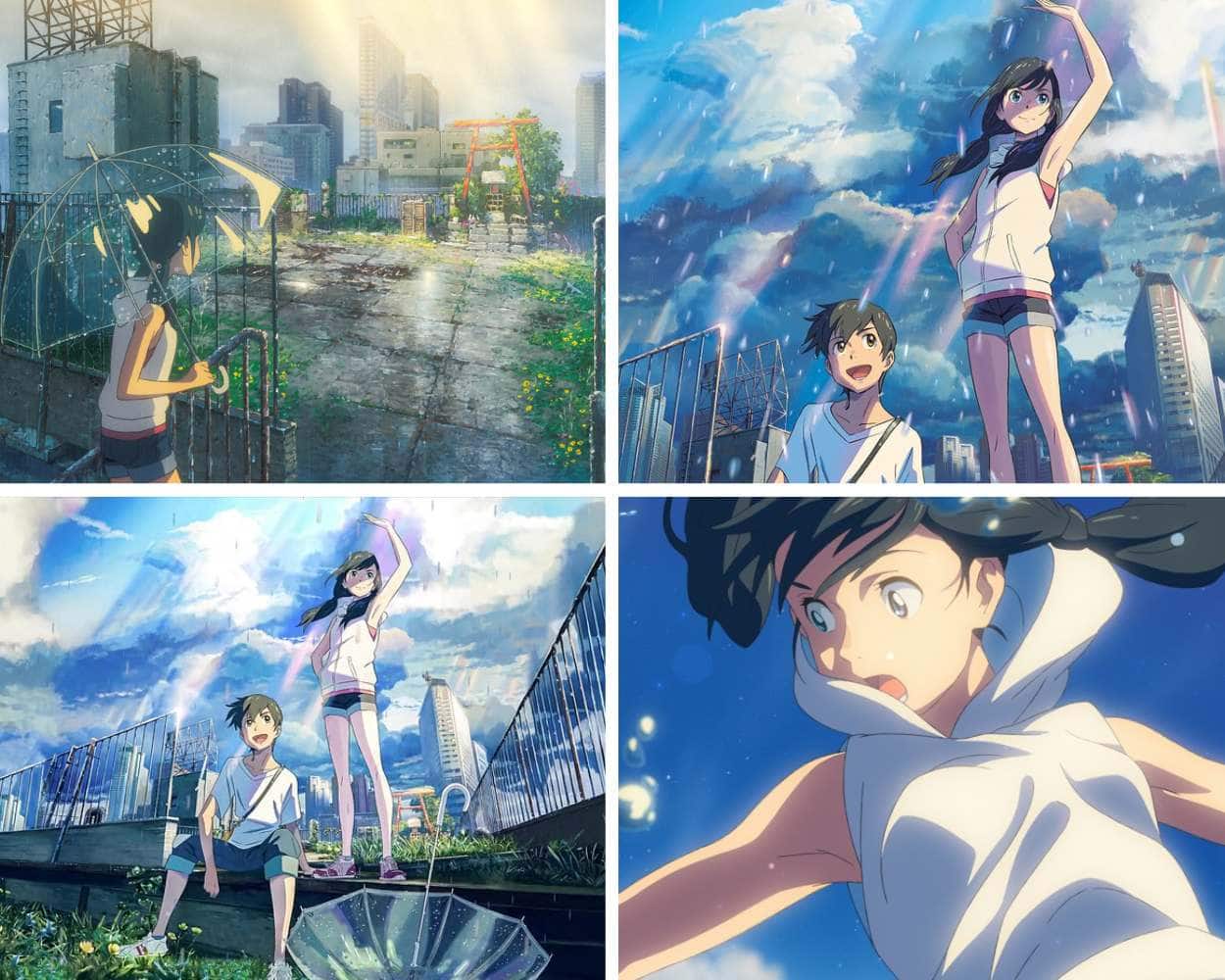 Weathering With You the Makoto Shinkai climate anime