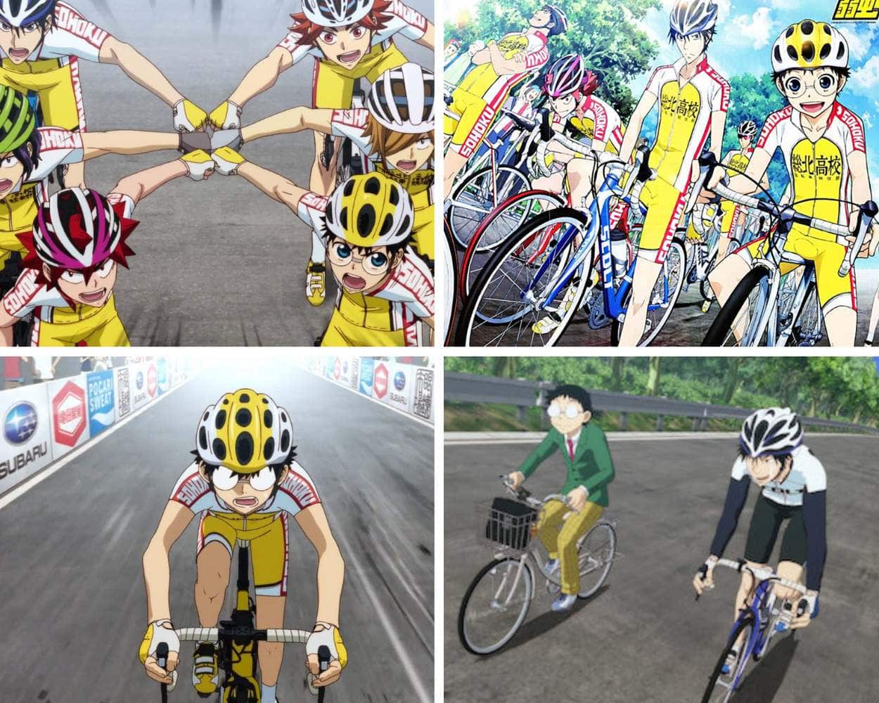 Yowamushi Pedal the cycling sports anime