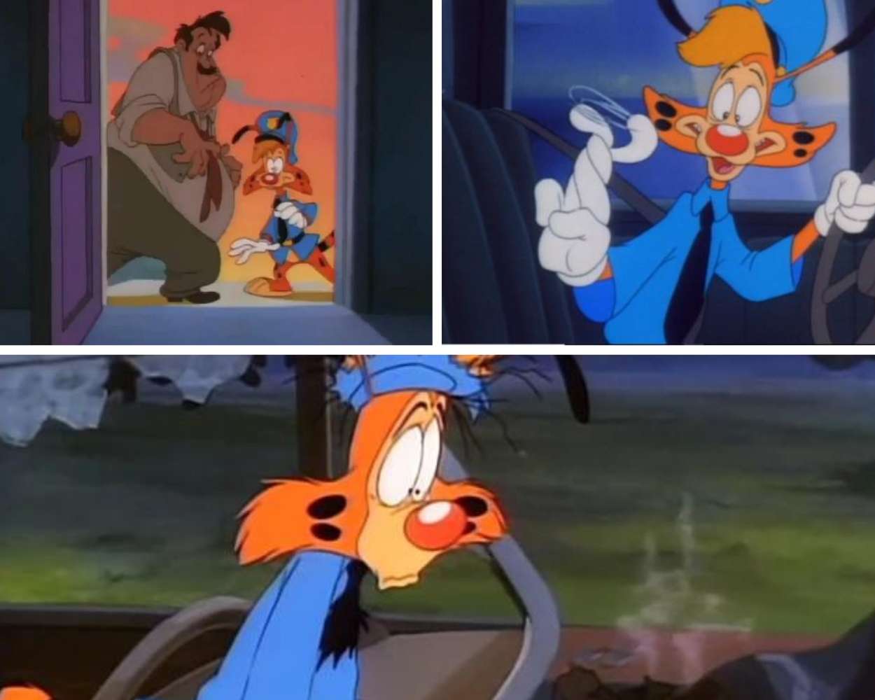 Bonkers D. Bobcat voiced by Jim Cummings