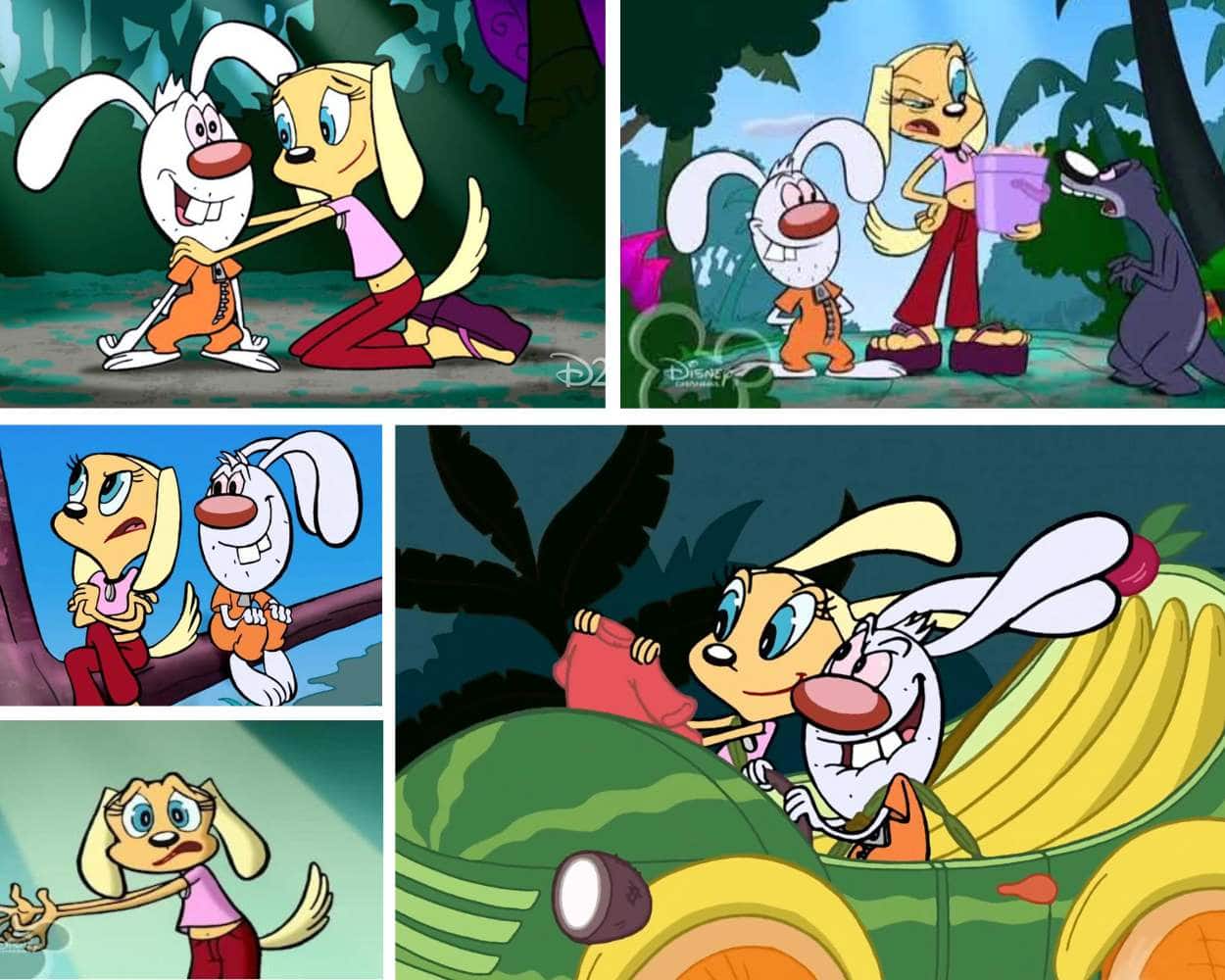 Brandy and Mr Whiskers supporting cast in the Amazon