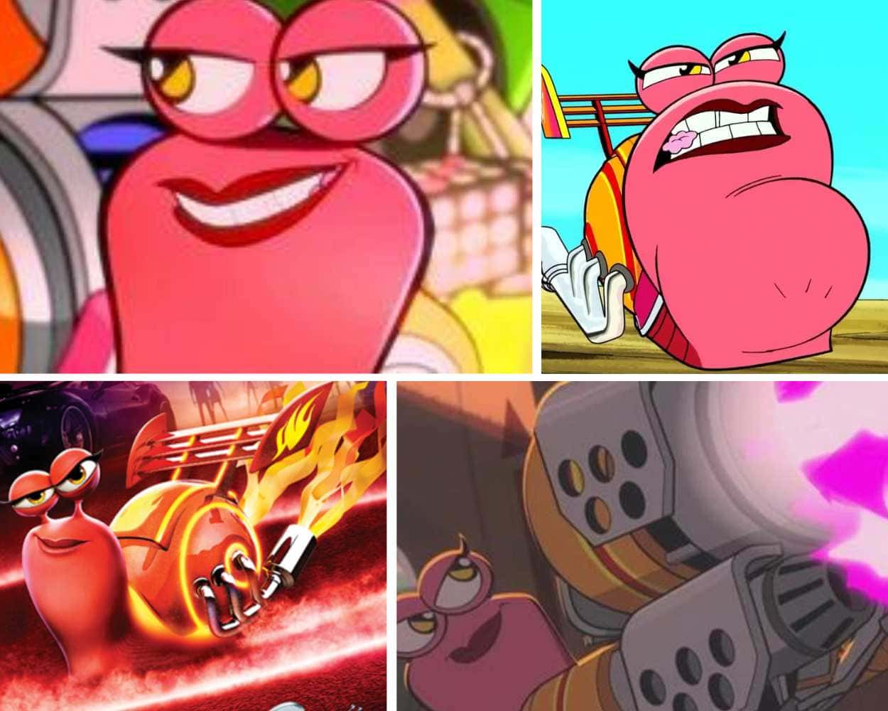 Burn the fiery female snail from Turbo Fast