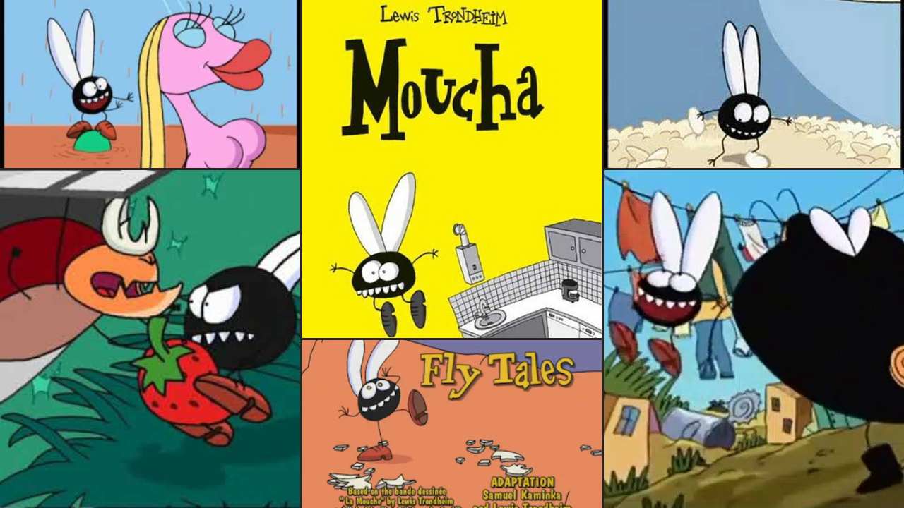 Fly Tales cartoon about a fly from the early 2000s