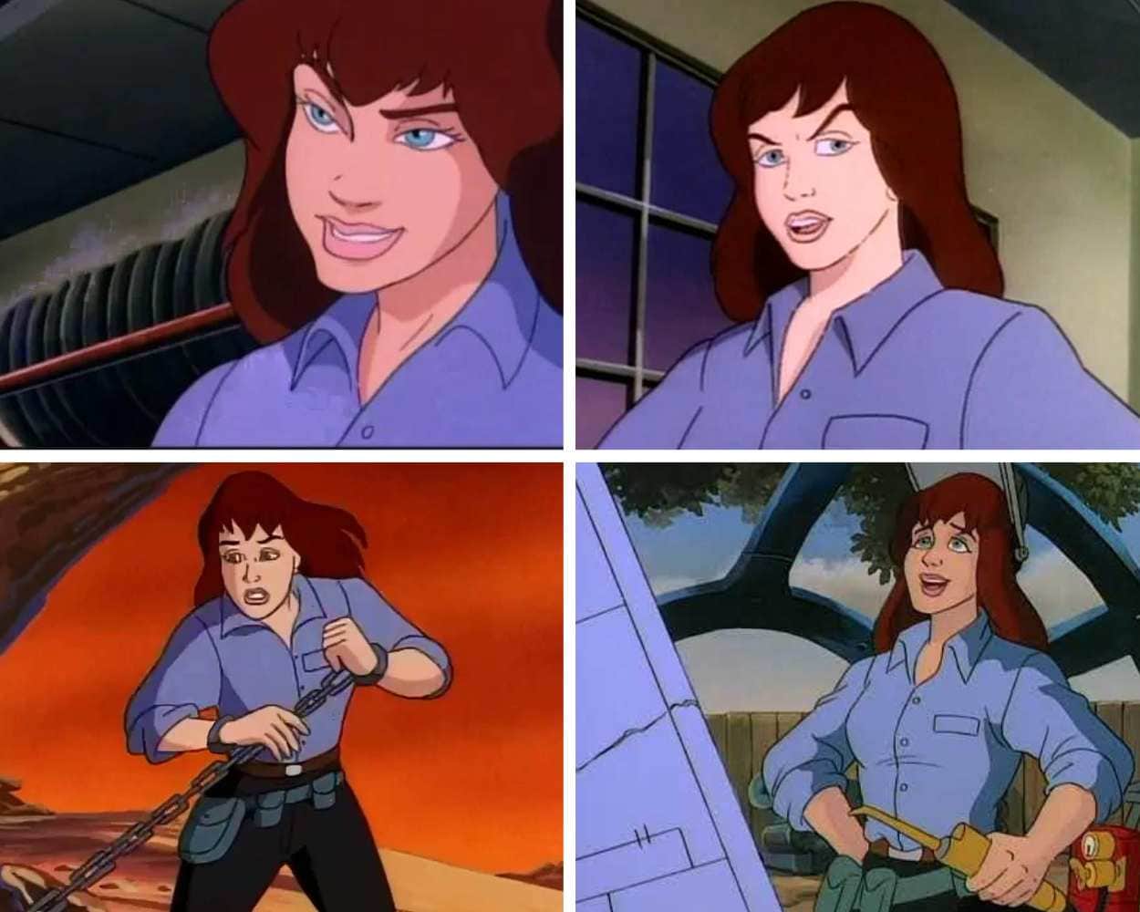 Charley Davidson the human ally of Biker Mice From Mars