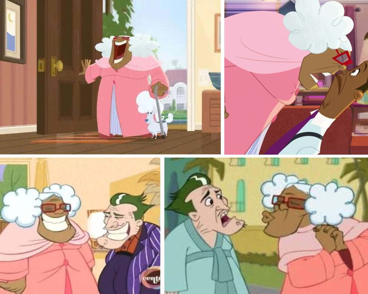 Suga Mama personality - sassy spirited grandmother Proud Family