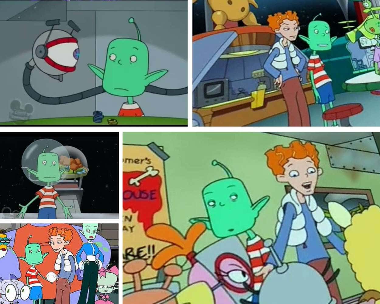 Disney's Lloyd In Space Cartoon