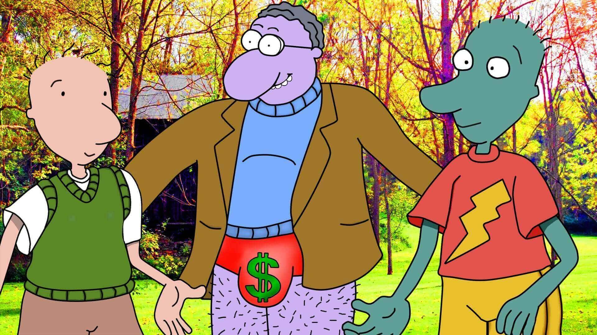 Doug Funnie's friend group from Bluffington School