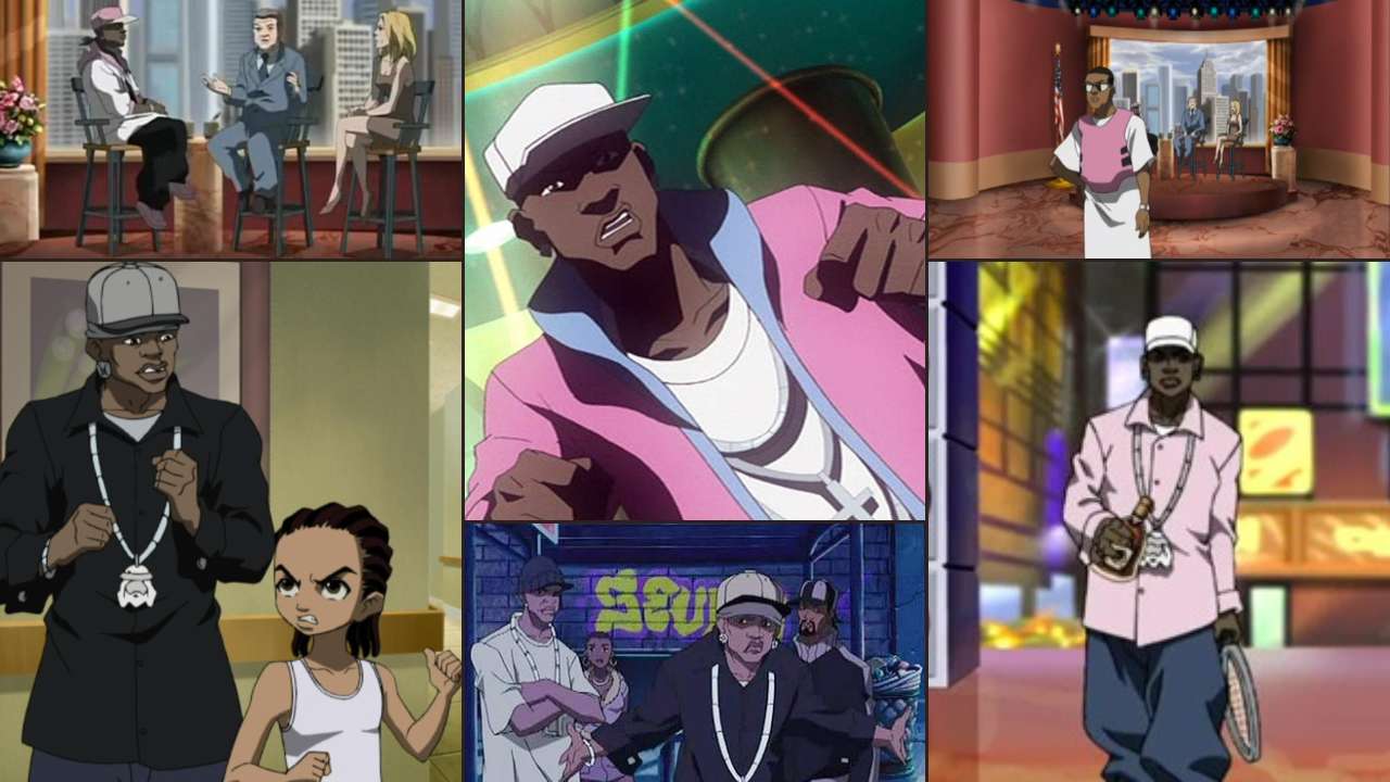 Gangstalicious from The Boondocks rapper character