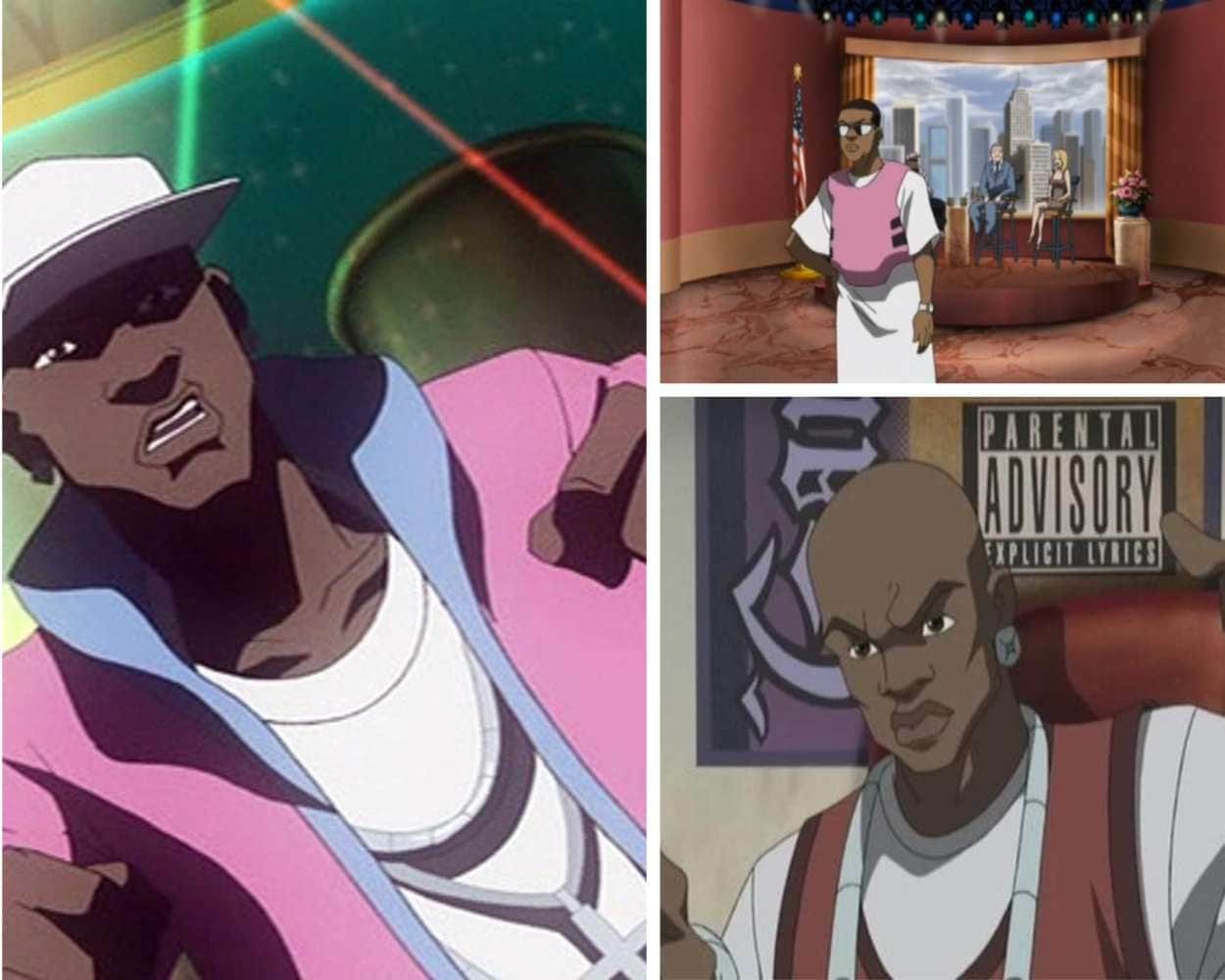 Gangstalicious in The Boondocks character scene