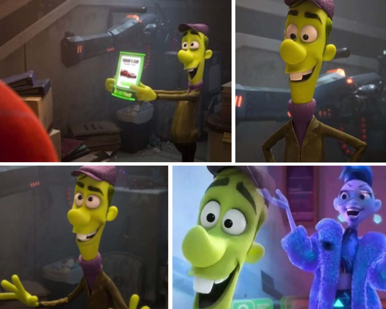 J.P. Spamley from Ralph Breaks the Internet voiced by Bill Hader
