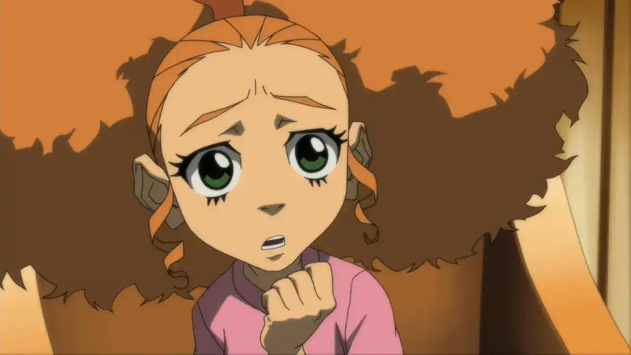 Jazmine DuBois and Huey Freeman from The Boondocks