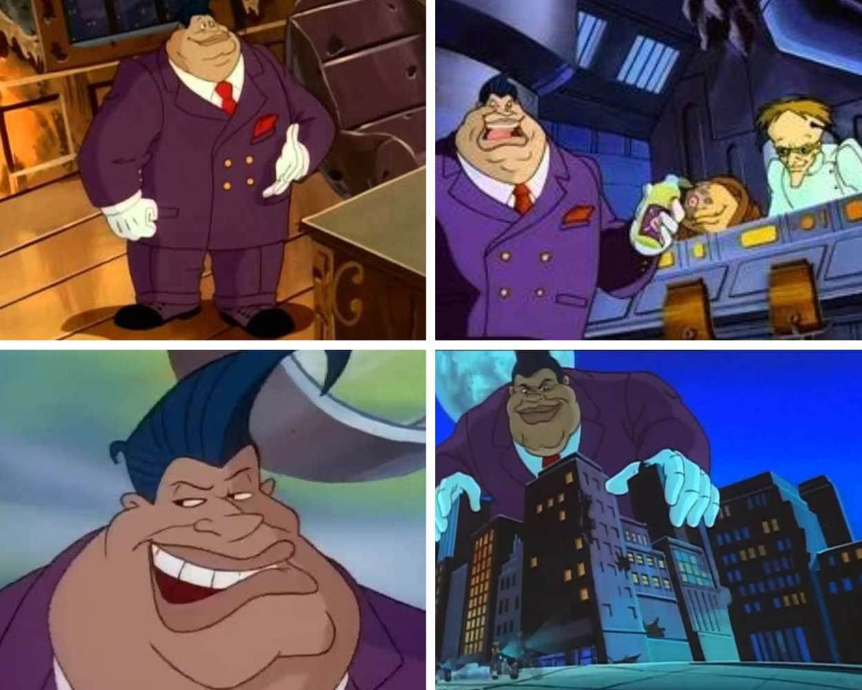 Lawrence Limburger the Plutarkian villain disguised as a Chicago industrialist