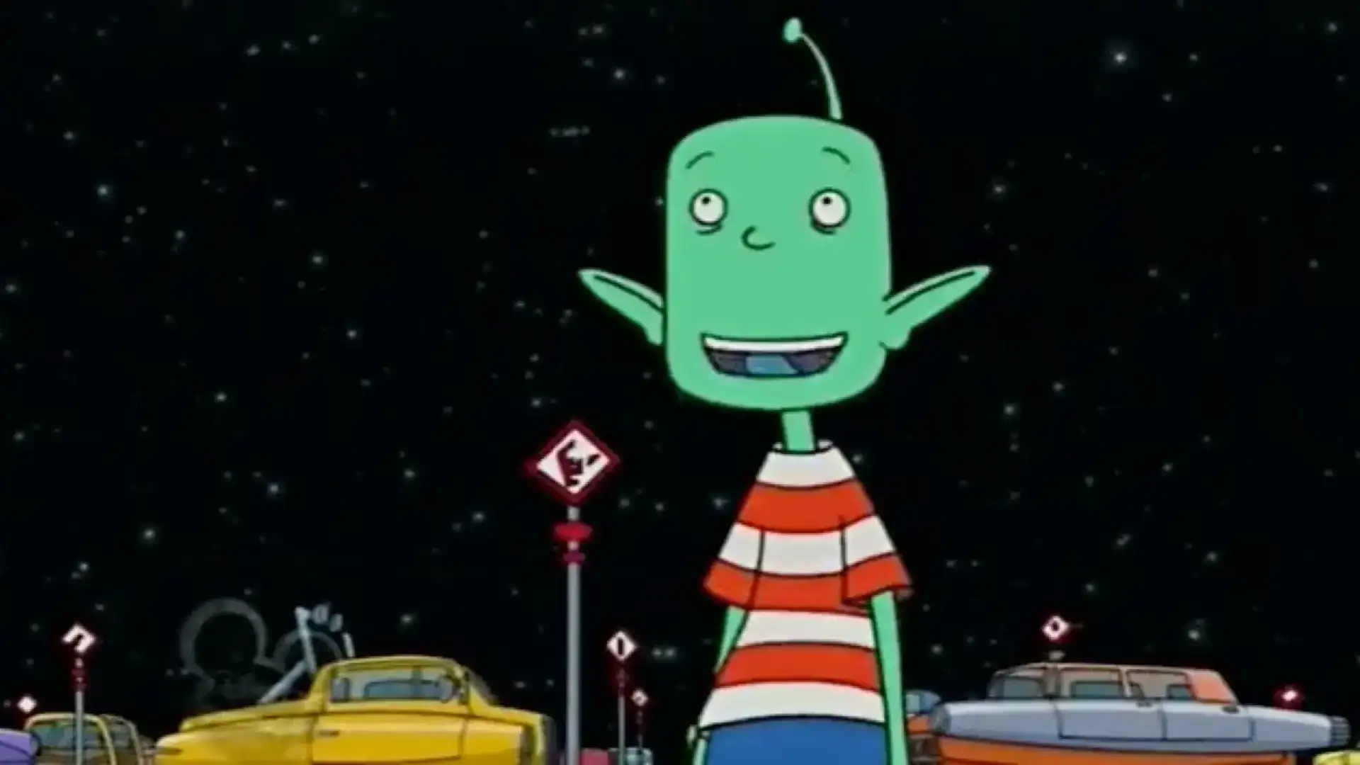 Lloyd Nebulon from Lloyd in Space character scene