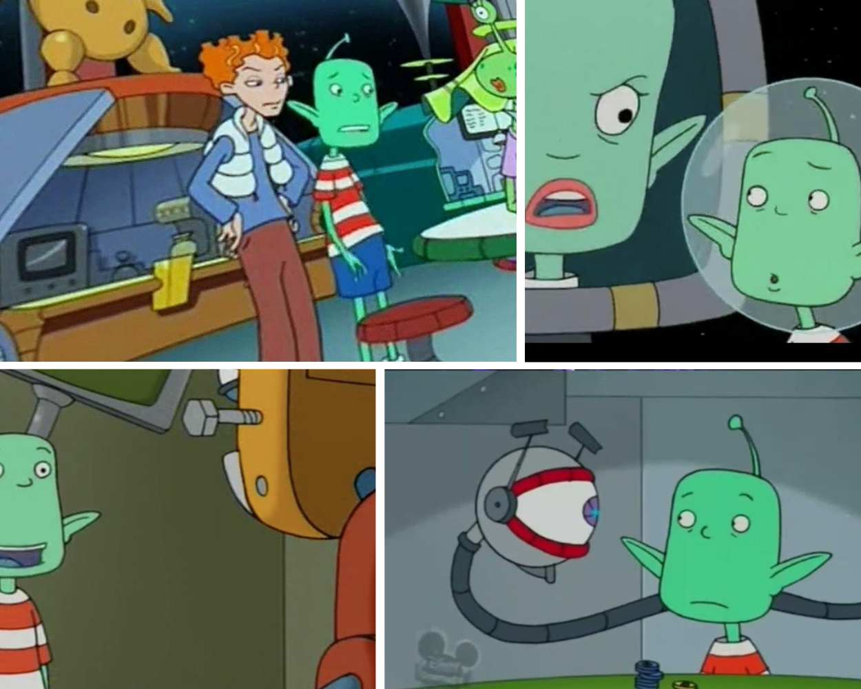 Lloyd Nebulon and Captain Norah Nebulon from Lloyd in Space