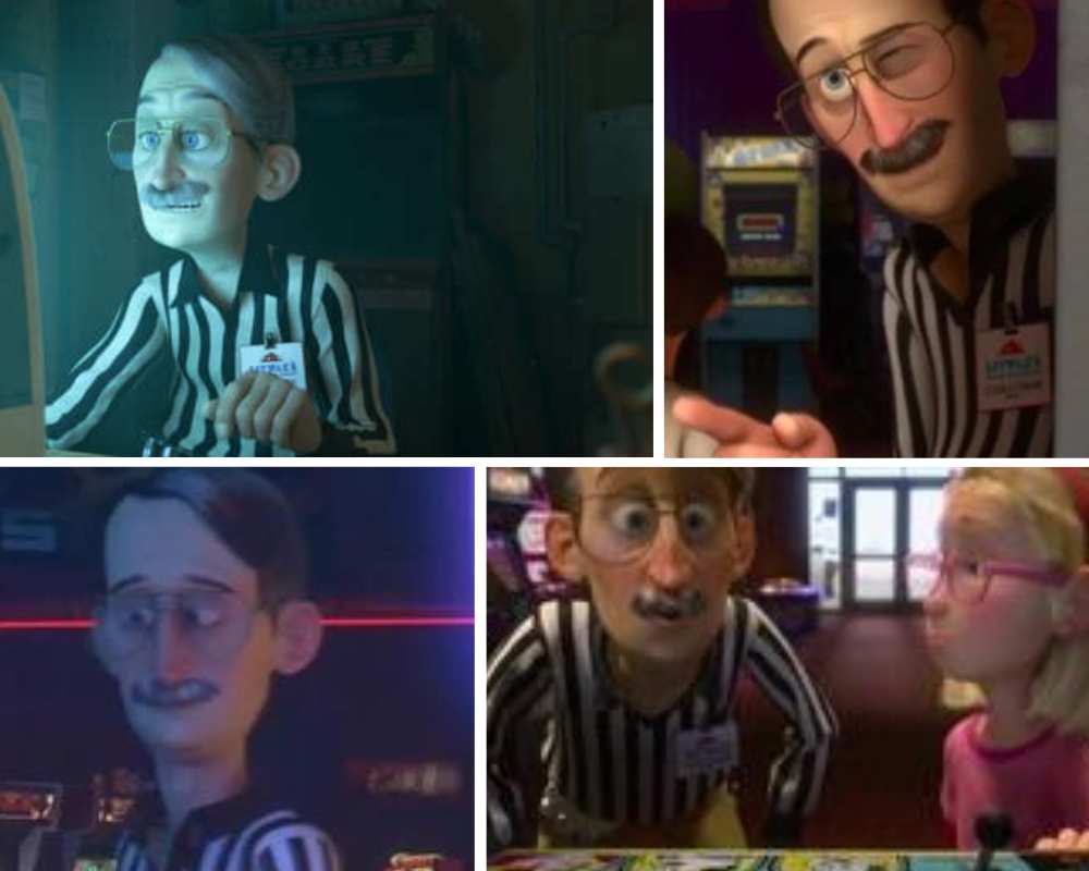 Mr. Litwak from Wreck-It Ralph voiced by Ed O'Neill