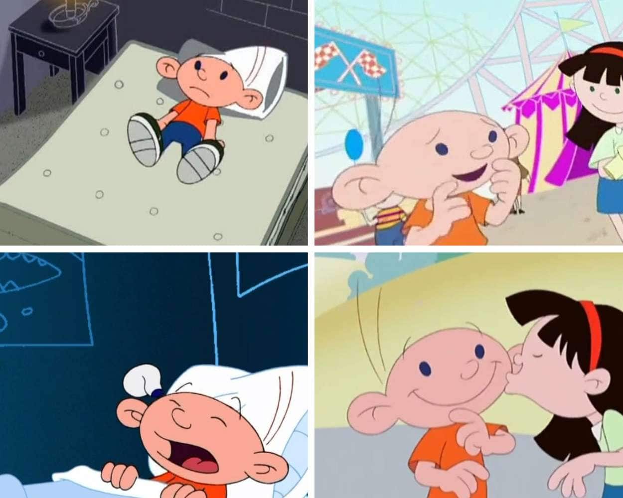 Ned's Newt cartoon show with colorful animation style