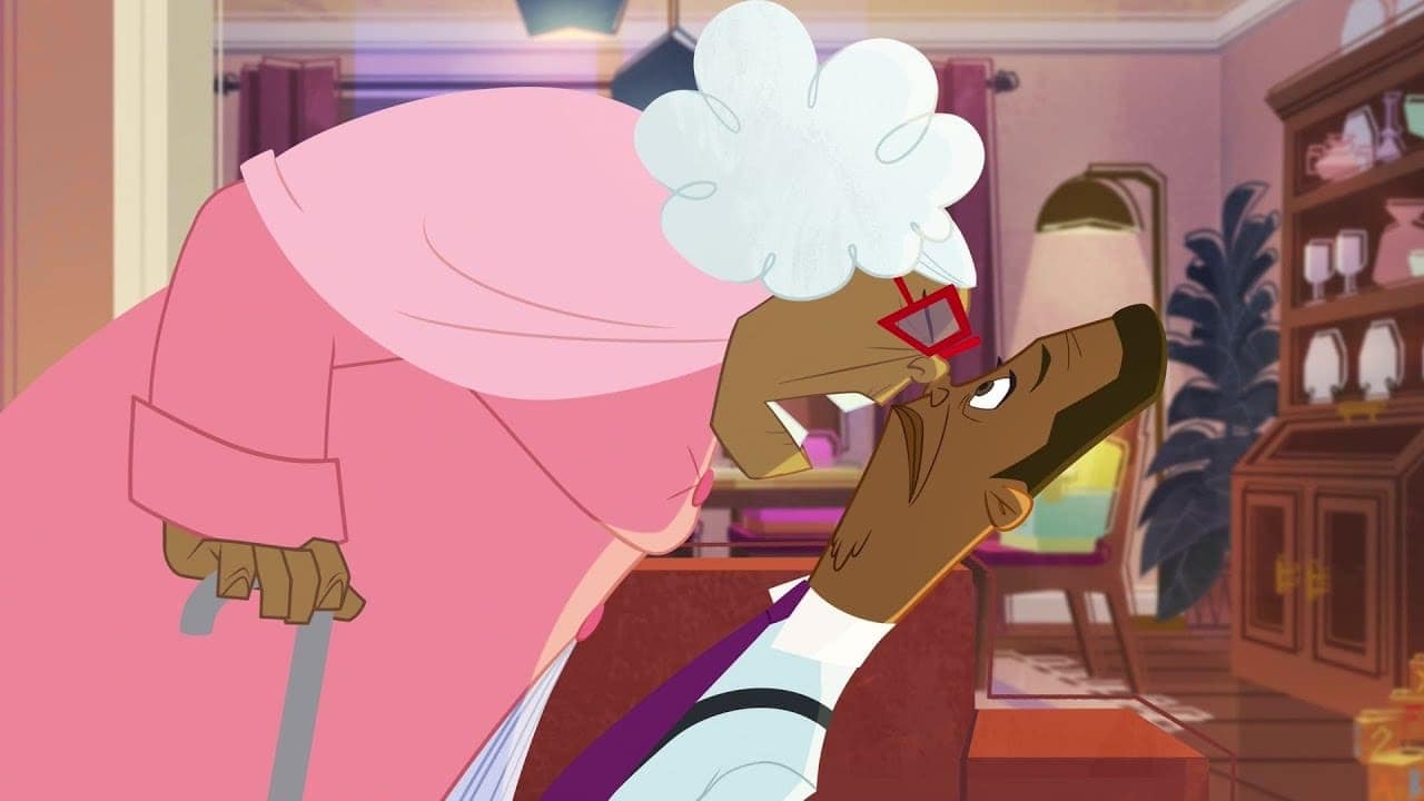 Oscar and Suga Mama - The Proud Family mother son dynamic