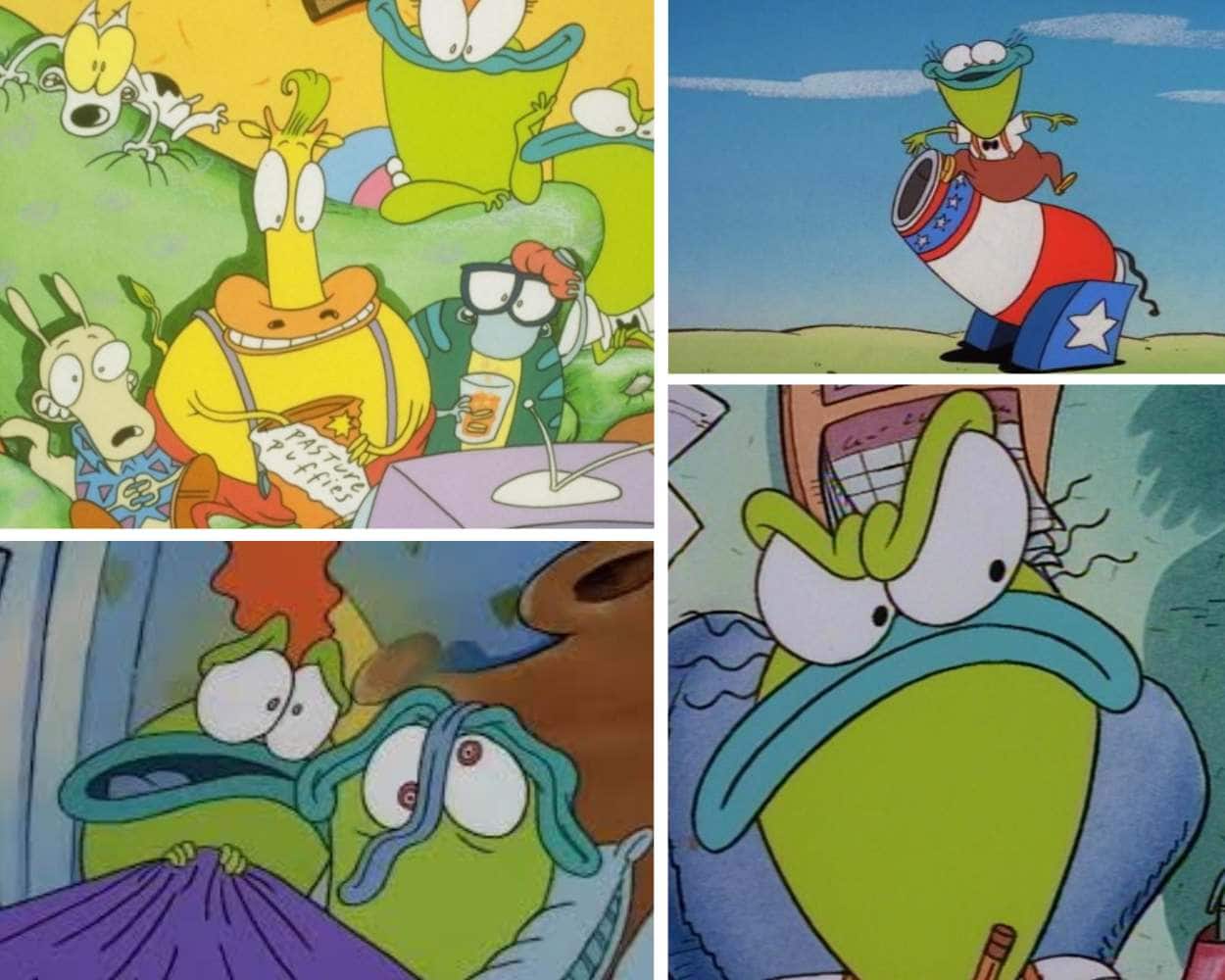 Personality of Ed Bighead from Rocko's Modern Life