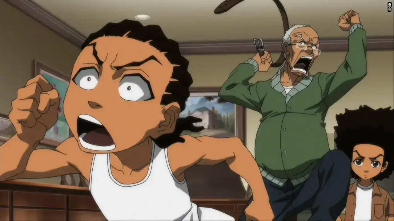 Riley and Robert from The Boondocks