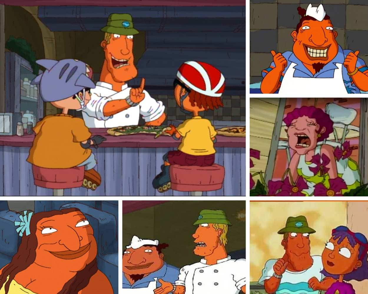 Rocket Power secondary characters from Ocean Shores