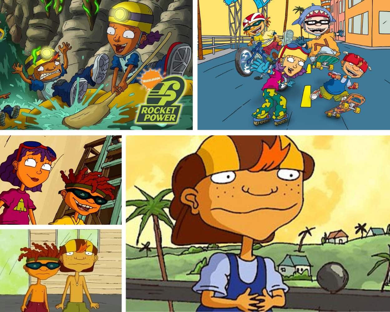 Rocket Power cartoon series set in Ocean Shores California