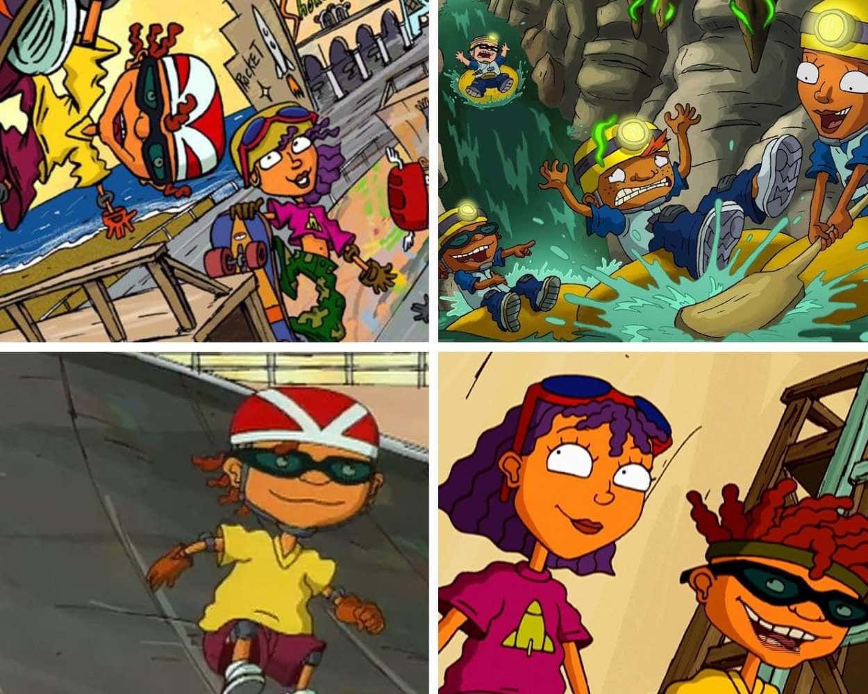 Rocket Power cartoon show nostalgia from Nickelodeon
