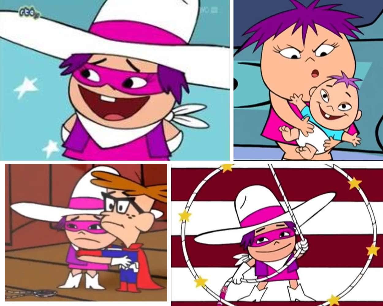Rope Girl's personality and superhero work