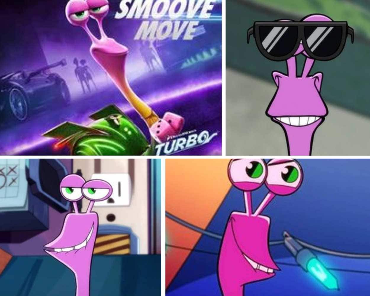 Smoove Move the DJ snail from Turbo Fast