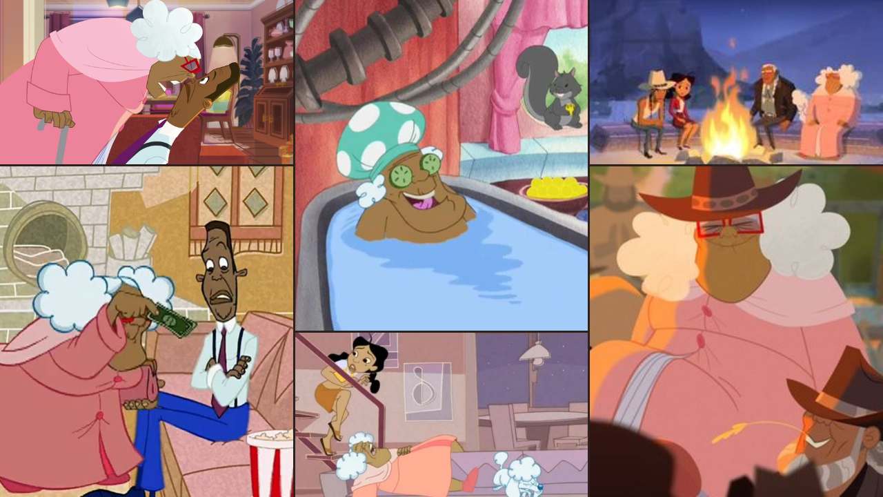 Suga Mama - The Proud Family grandmother Disney Channel