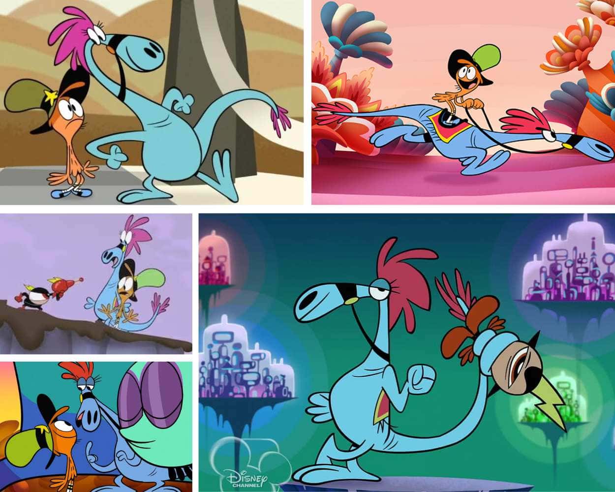 Sylvia's bounty hunter background from Wander Over Yonder