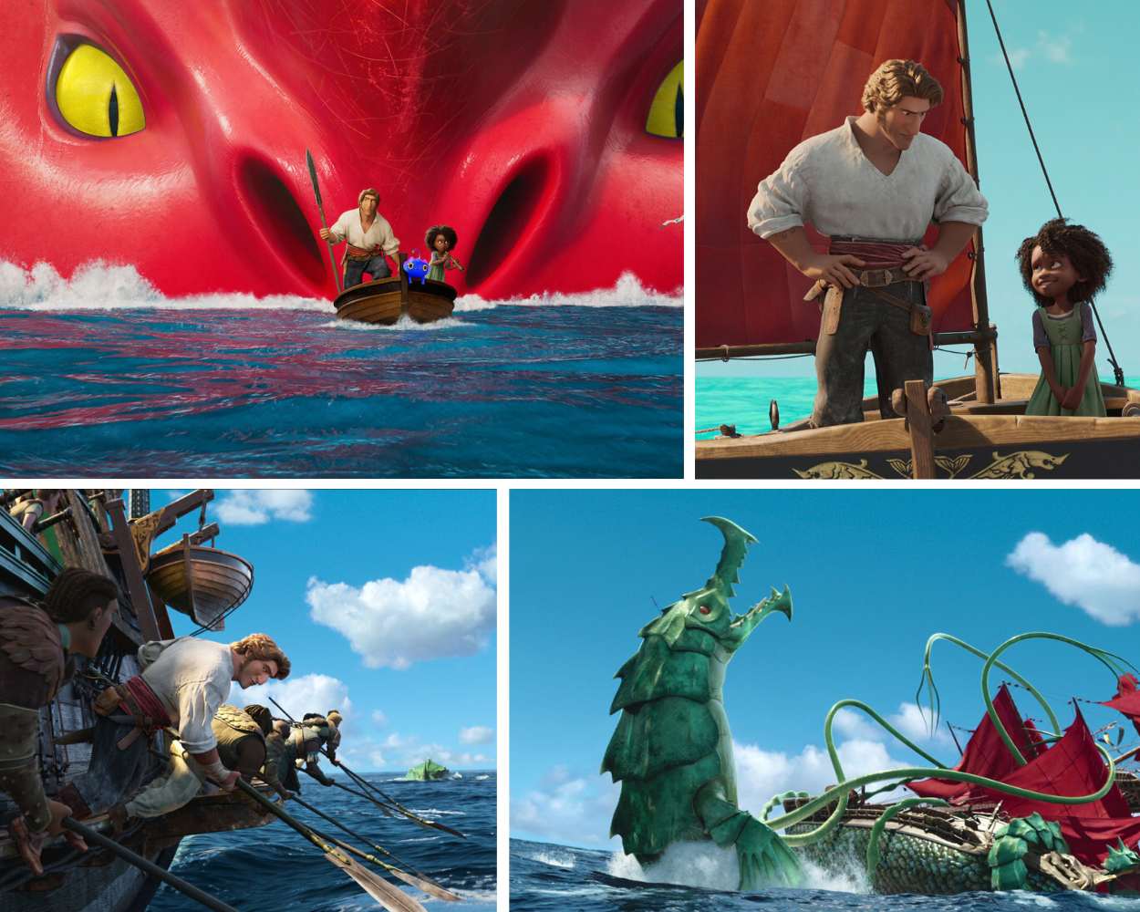 The Sea Beast animated ocean adventure movie