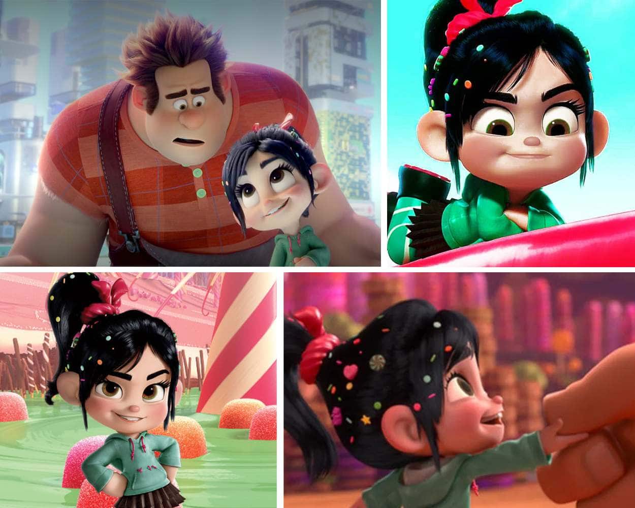 Vanellope von Schweetz from Wreck-It Ralph voiced by Sarah Silverman