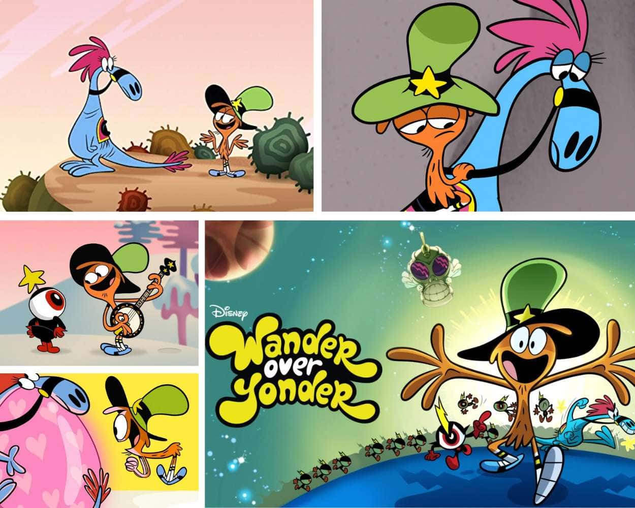 Wander personality - optimistic kind-hearted alien from Wander Over Yonder