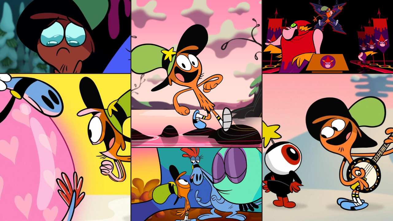 Wander - orange optimistic protagonist of Wander Over Yonder Disney