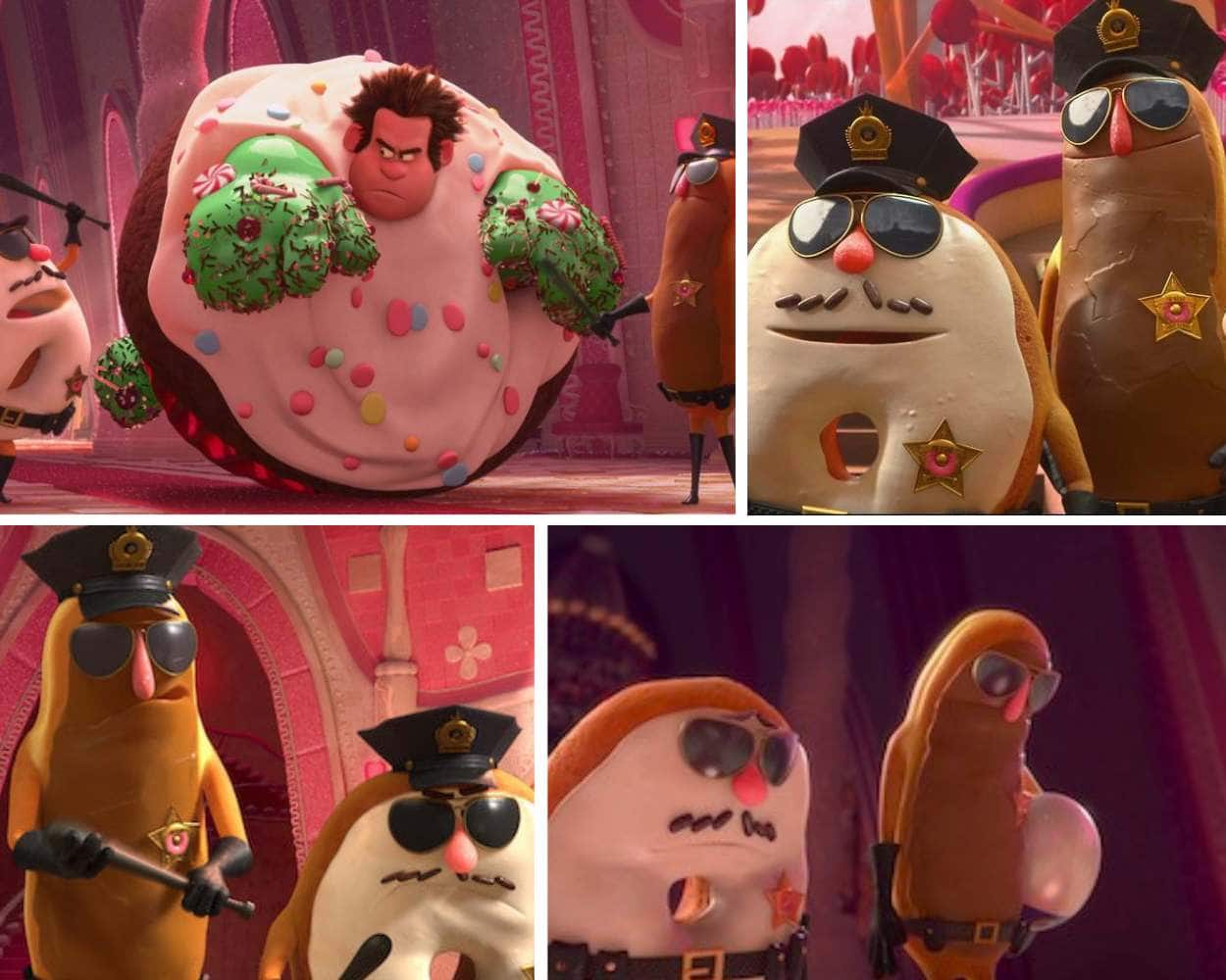 Wynnchel from Wreck-It Ralph voiced by Adam Carolla