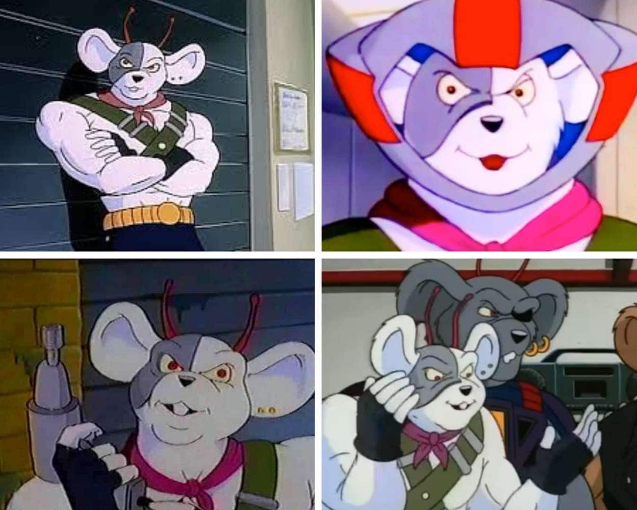 Vinnie the showoff of Biker Mice From Mars
