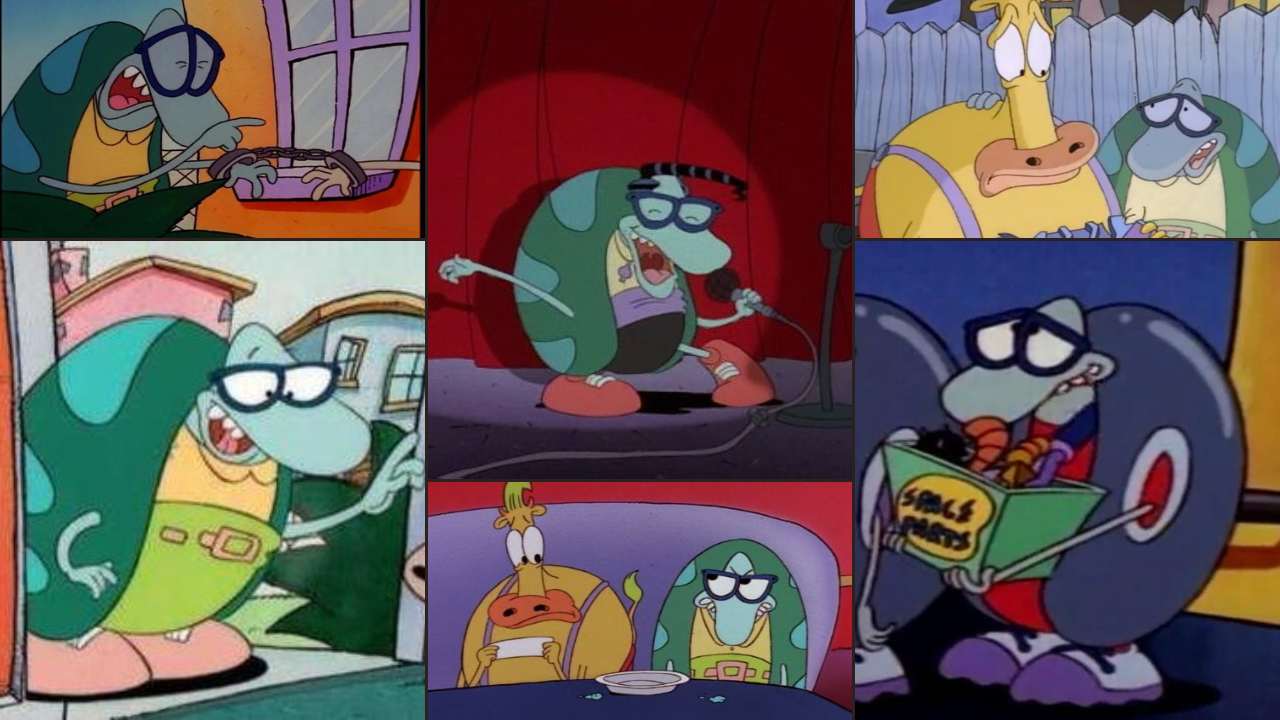 Filburt Shellbach - the neurotic turtle from Rocko's Modern Life