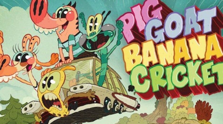 Pig Goat Banana Cricket cartoon Nickelodeon