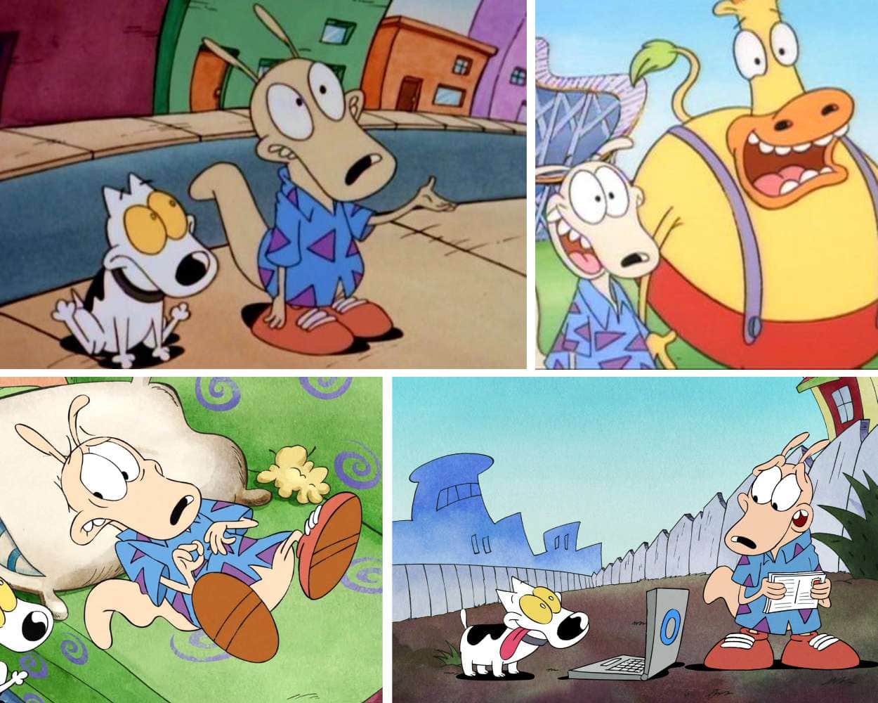 Rocko's diverse career history in Rocko's Modern Life