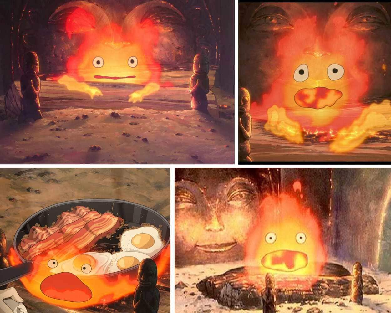Calcifer Howl's Moving Castle Studio Ghibli creature