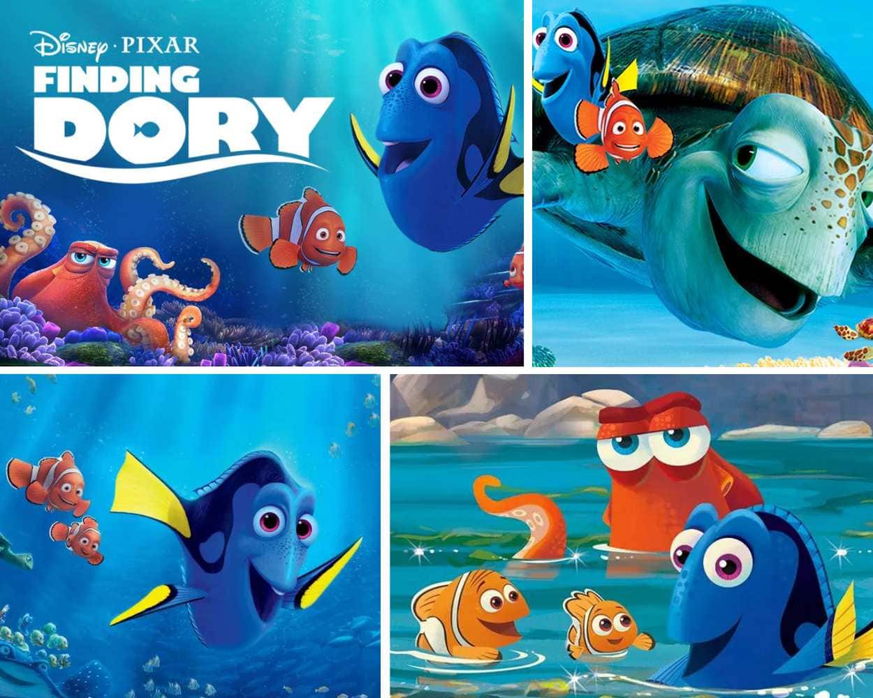 Finding Dory animated fish movie