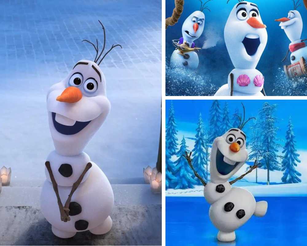 Olaf - White Snowman Character