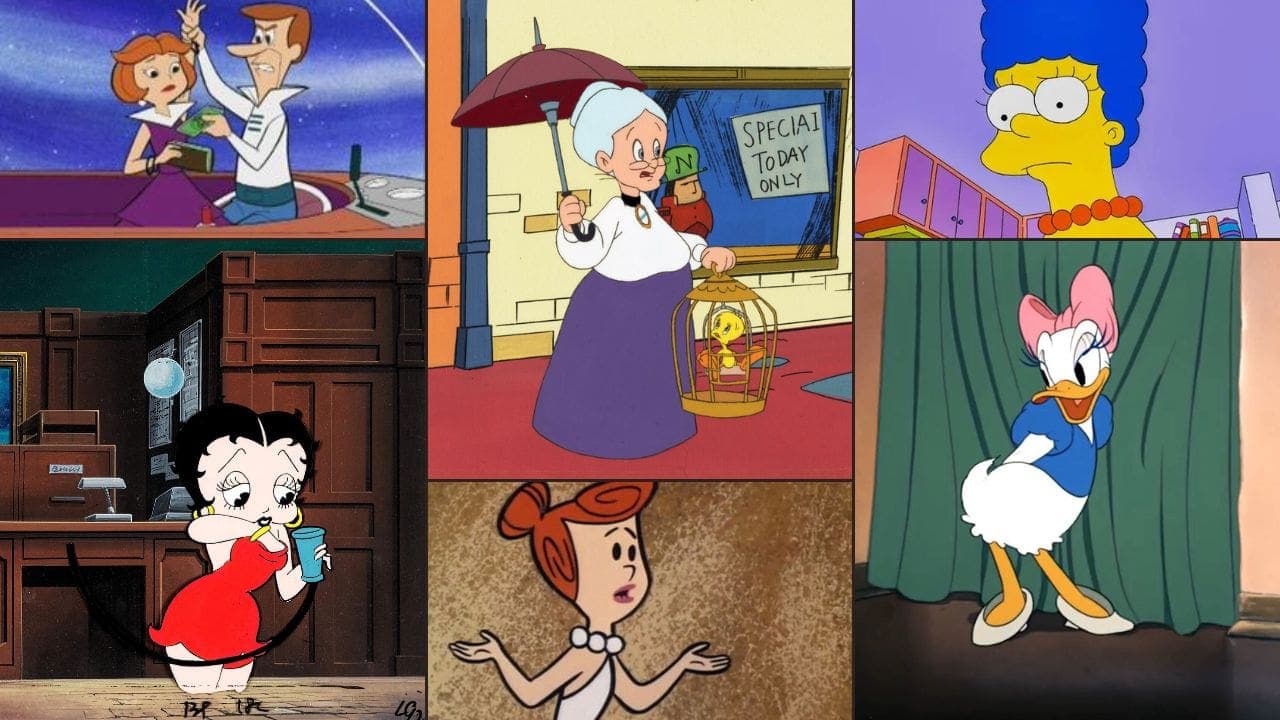 Old Female Cartoon Characters