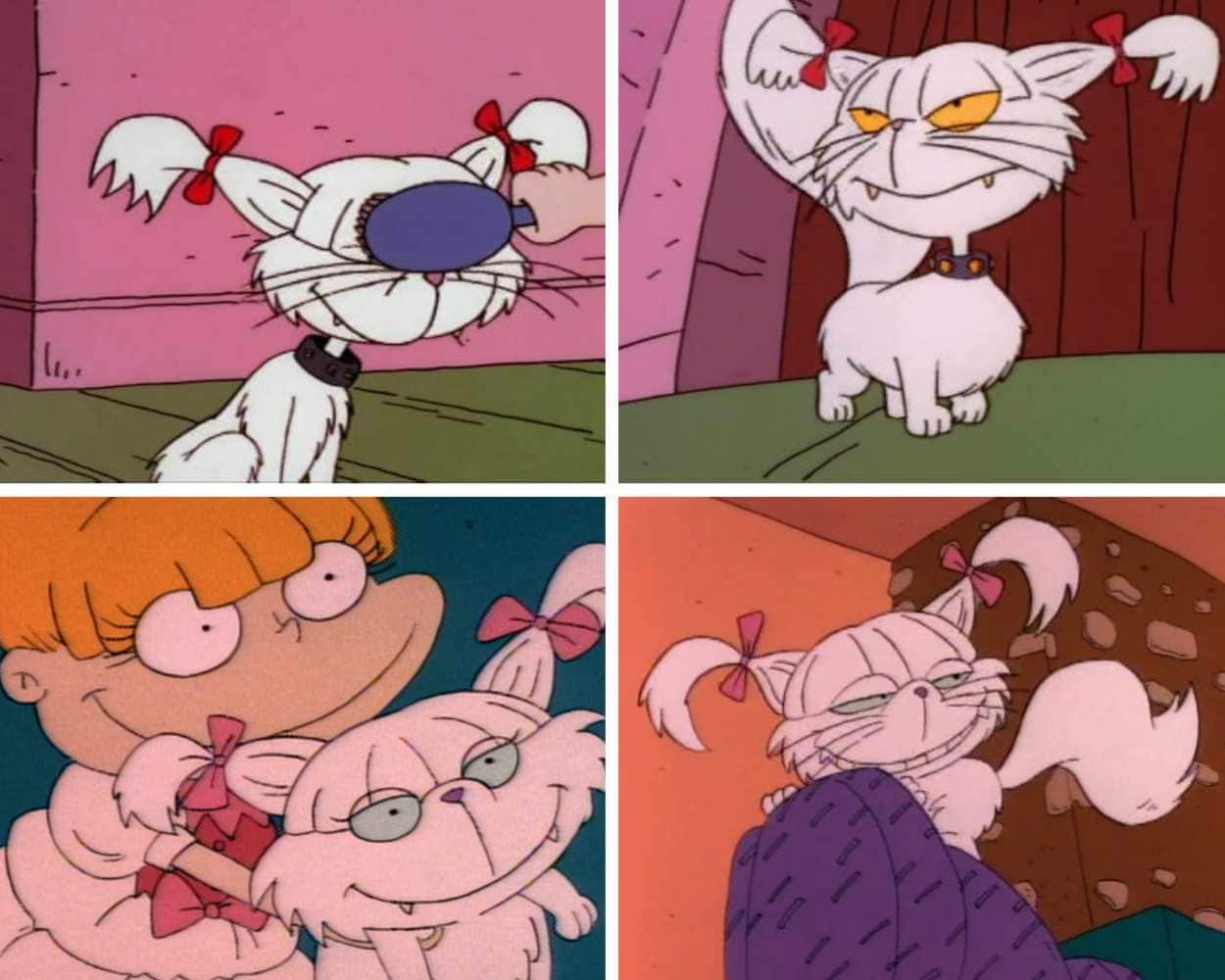Angelica loves cats Fluffy Rugrats